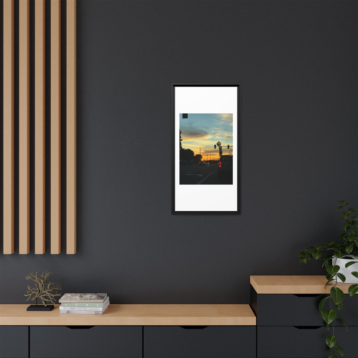 Red Light, Don't Mind Print (Framed)