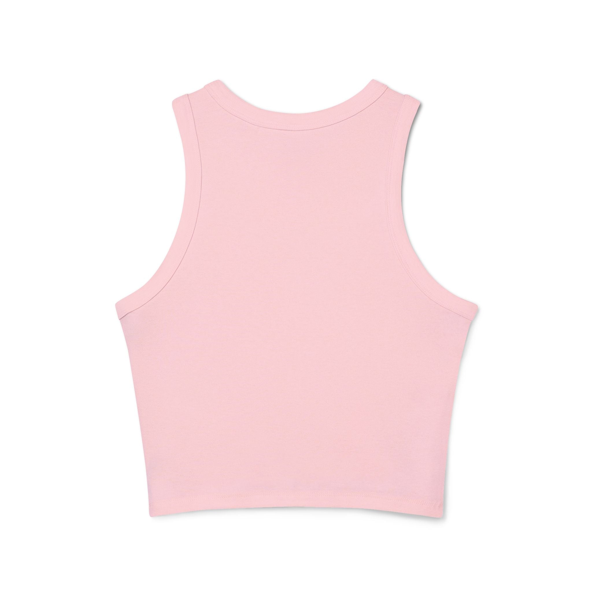 The Drive Home Micro Rib Racer Tank Top