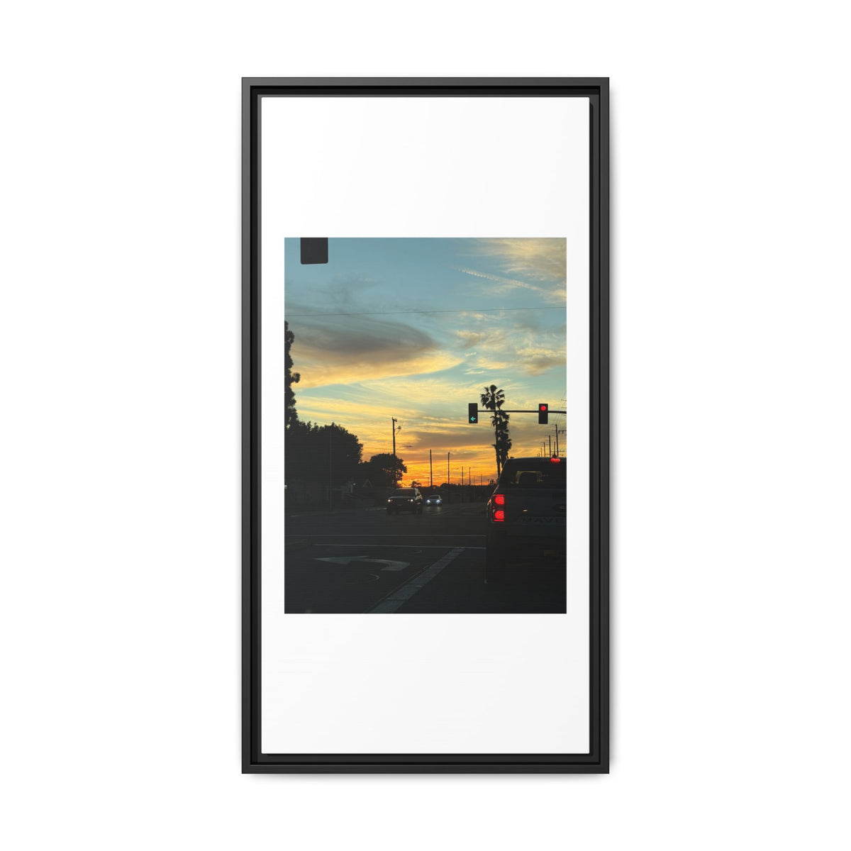 Red Light, Don't Mind Print (Framed)