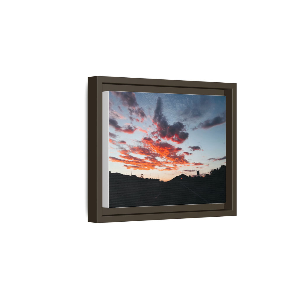 Mountain Sunset Print (Framed)