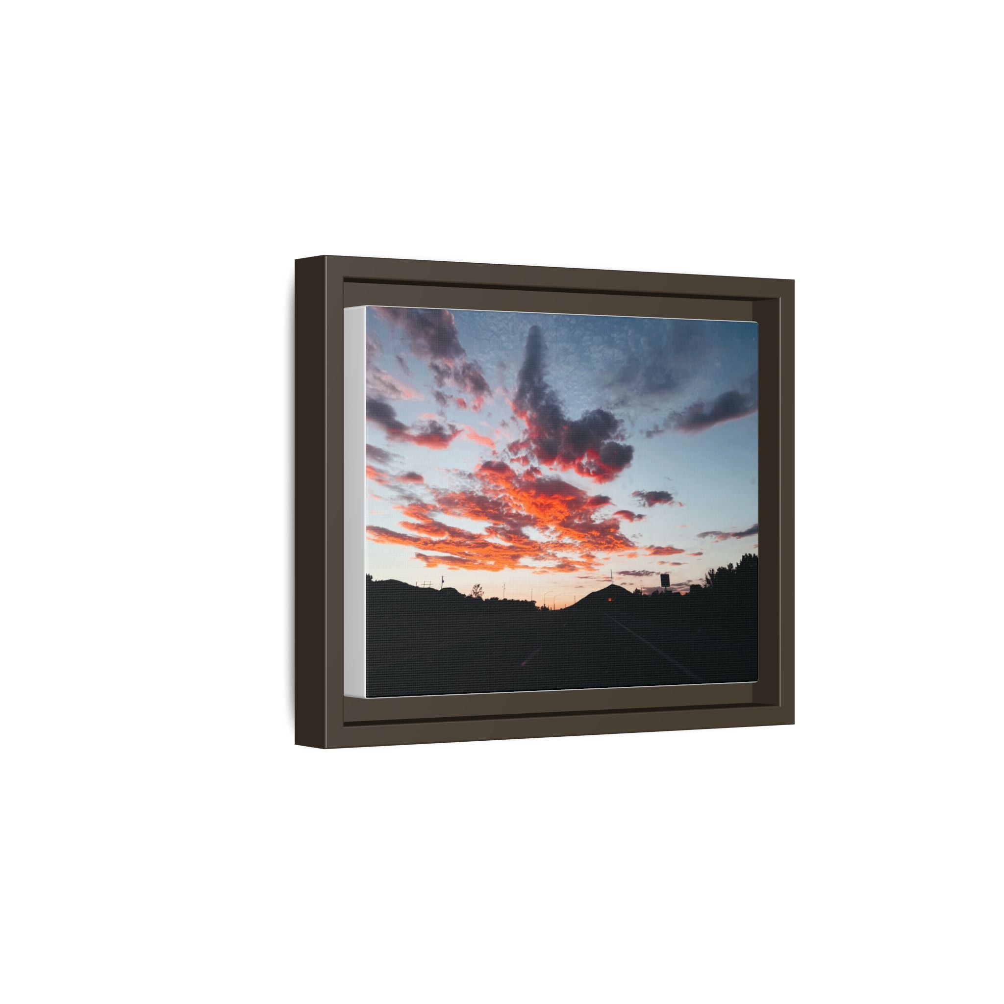 Mountain Sunset Print (Framed)