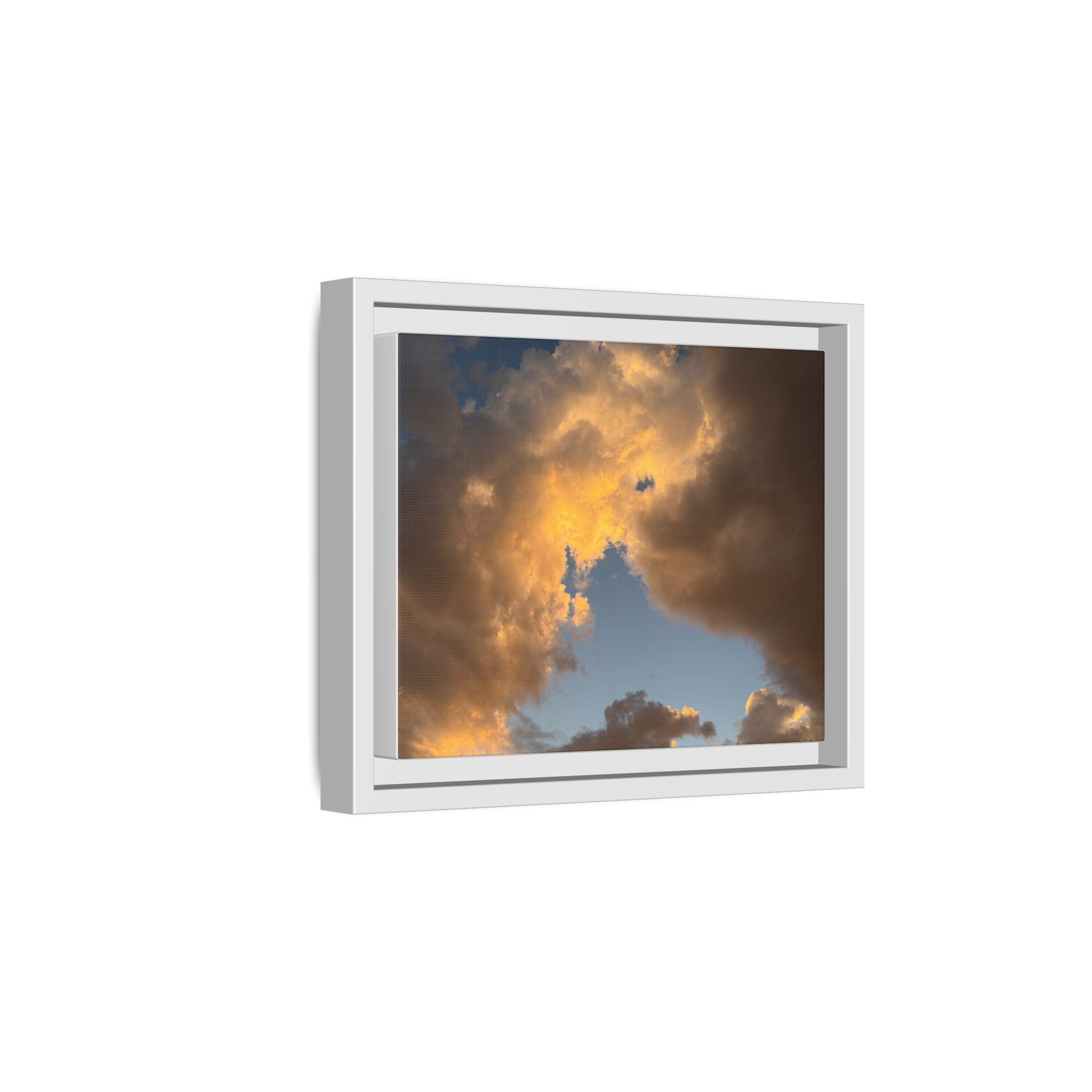 Golden Clouds Print (Framed)
