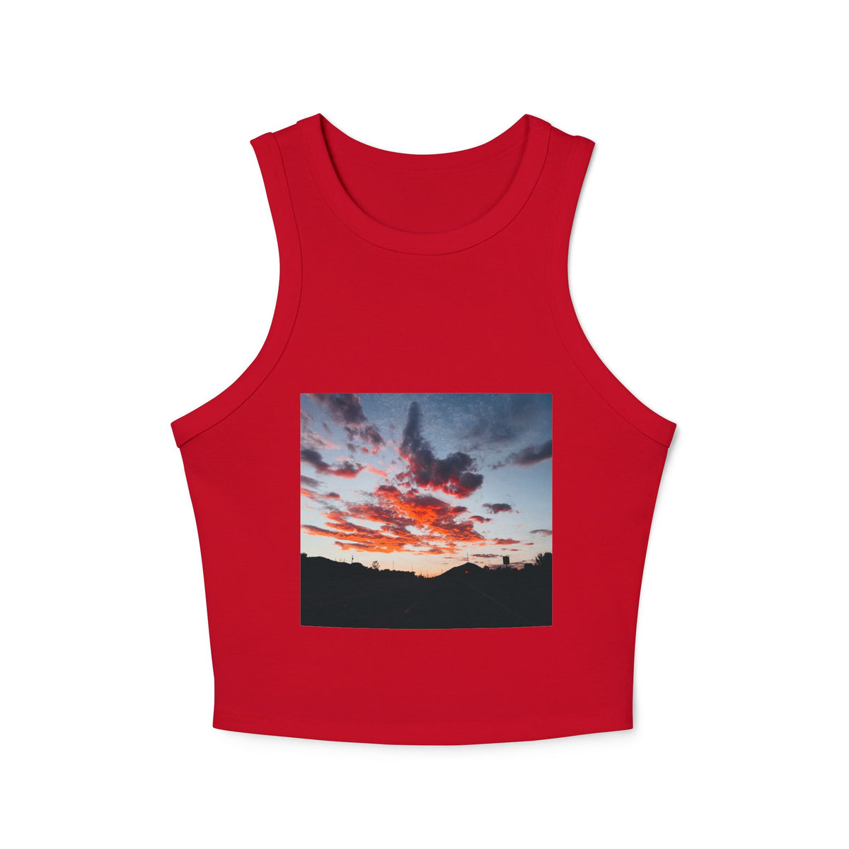 Women's Micro Rib Racer Tank Top