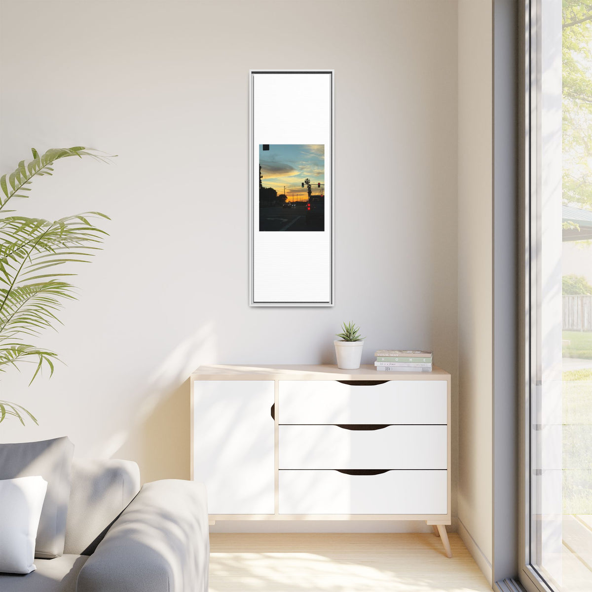 Red Light, Don't Mind Print (Framed)