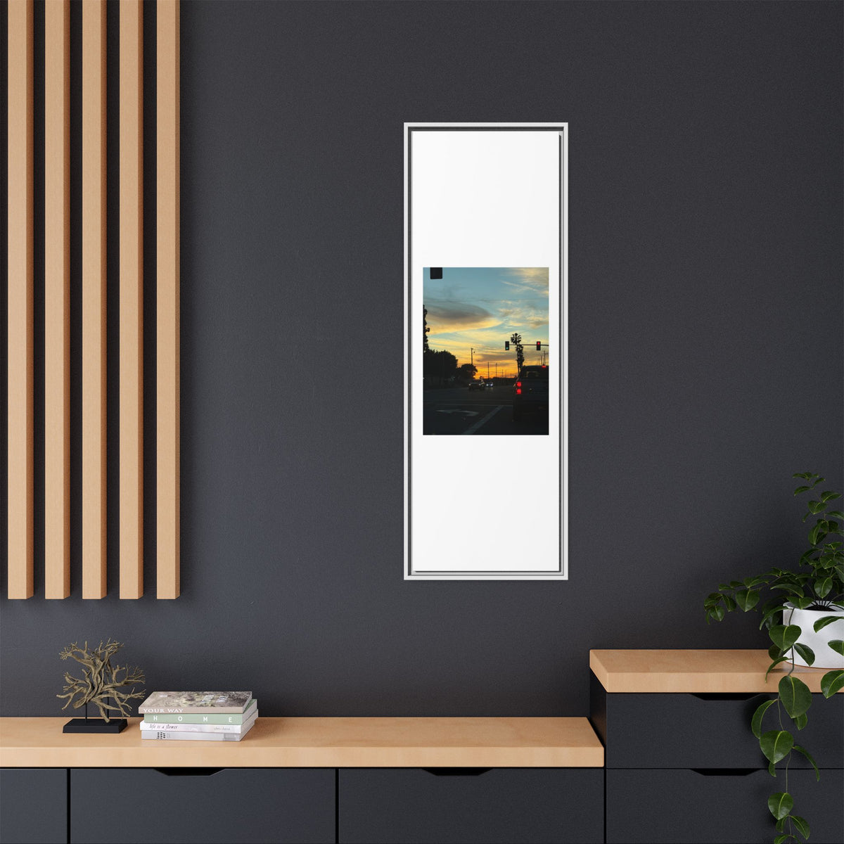 Red Light, Don't Mind Print (Framed)