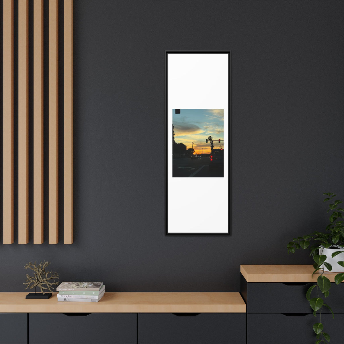 Red Light, Don't Mind Print (Framed)
