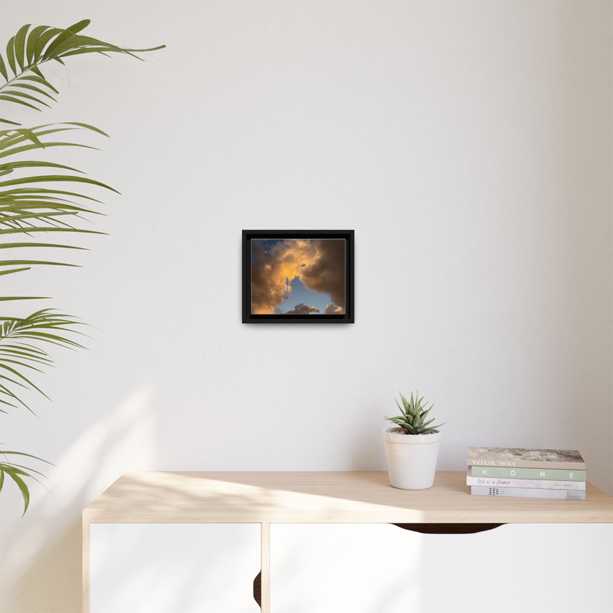 Golden Clouds Print (Framed)