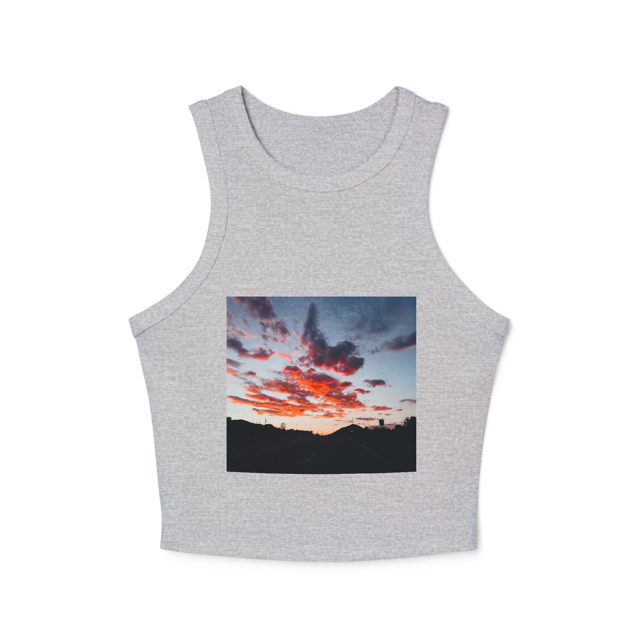 Women's Micro Rib Racer Tank Top