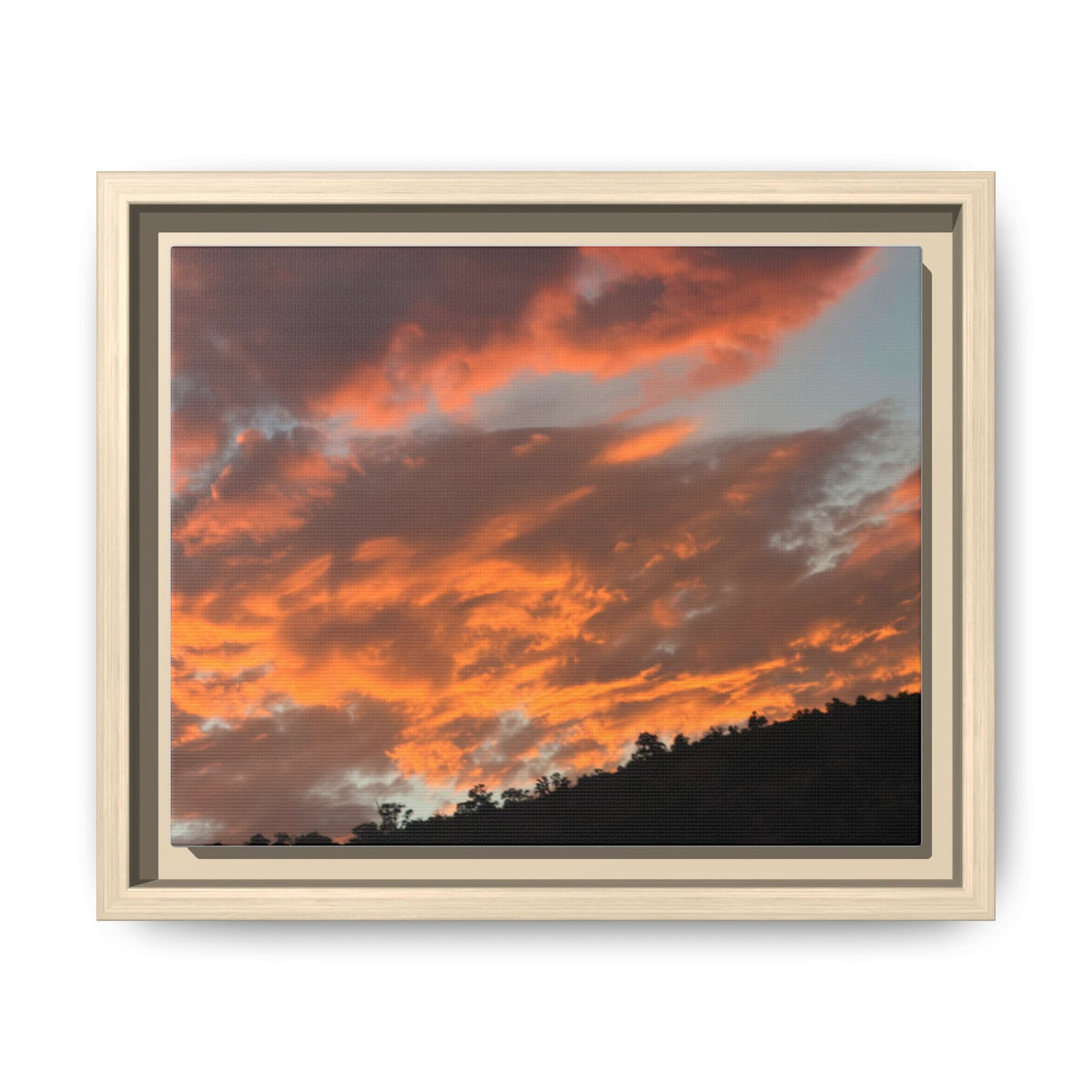 The Great Orange Print (Framed)