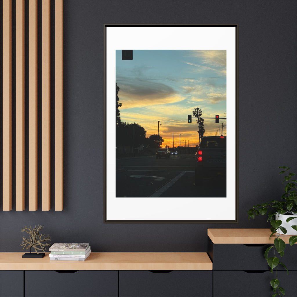 Red Light, Don't Mind Print (Framed)