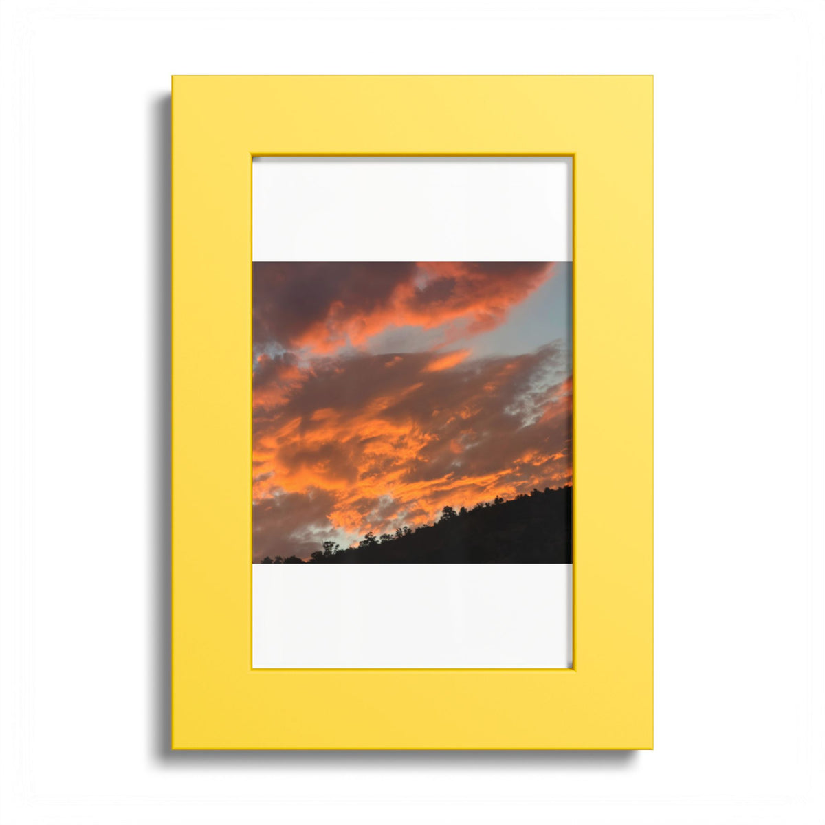 The Great Orange Poster (Colored Frame)