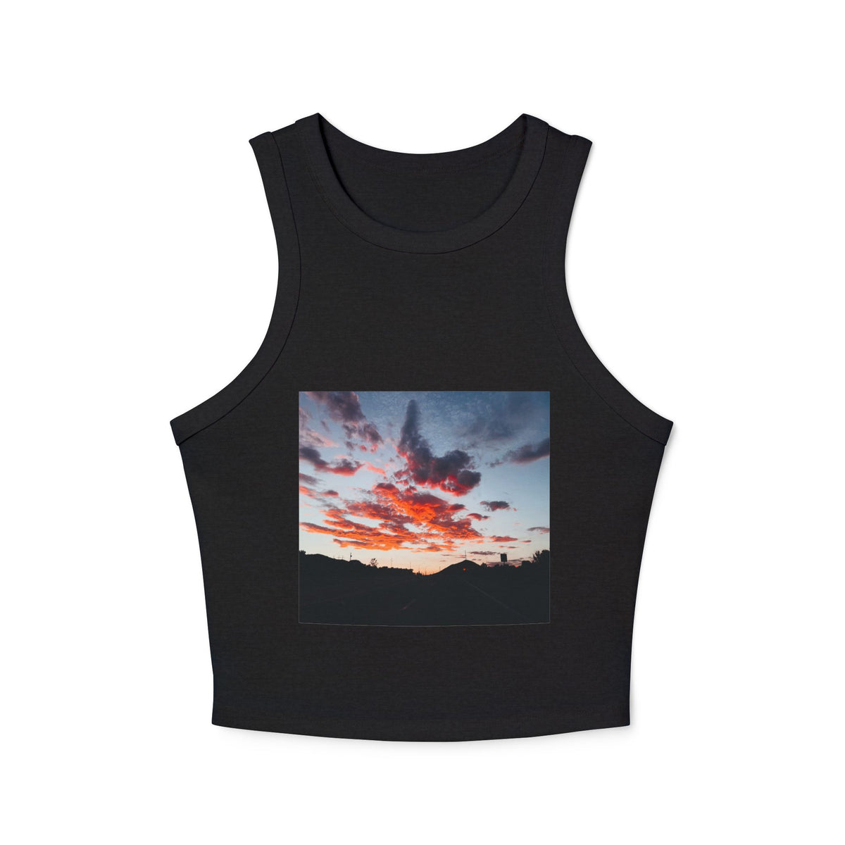 Women's Micro Rib Racer Tank Top