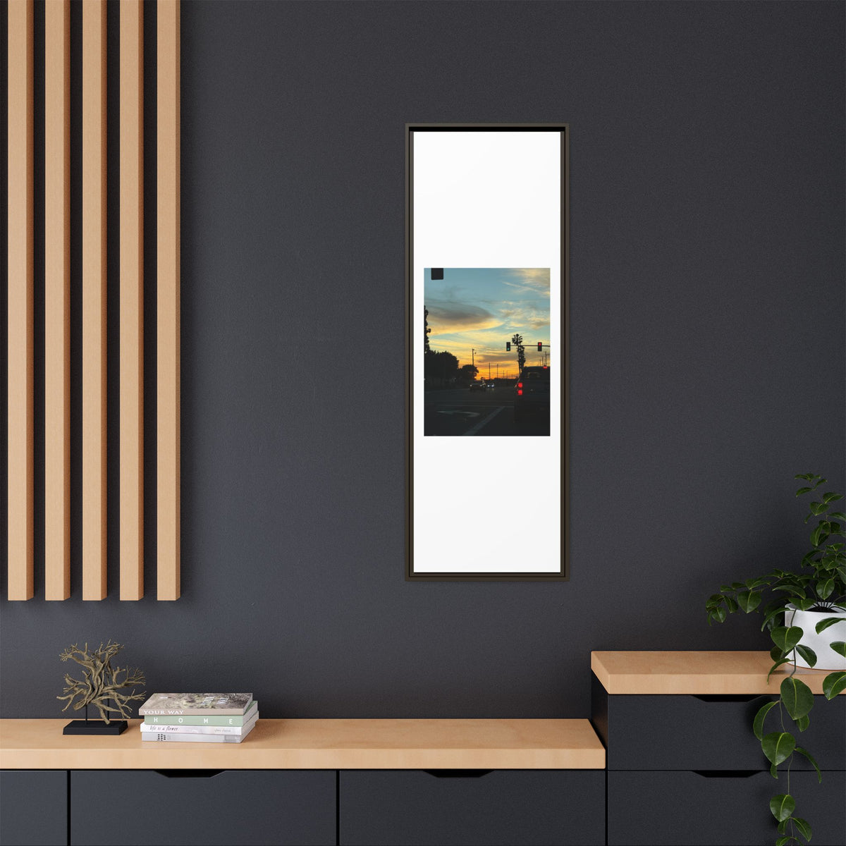 Red Light, Don't Mind Print (Framed)