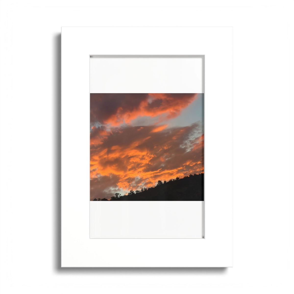 The Great Orange Poster (Colored Frame)