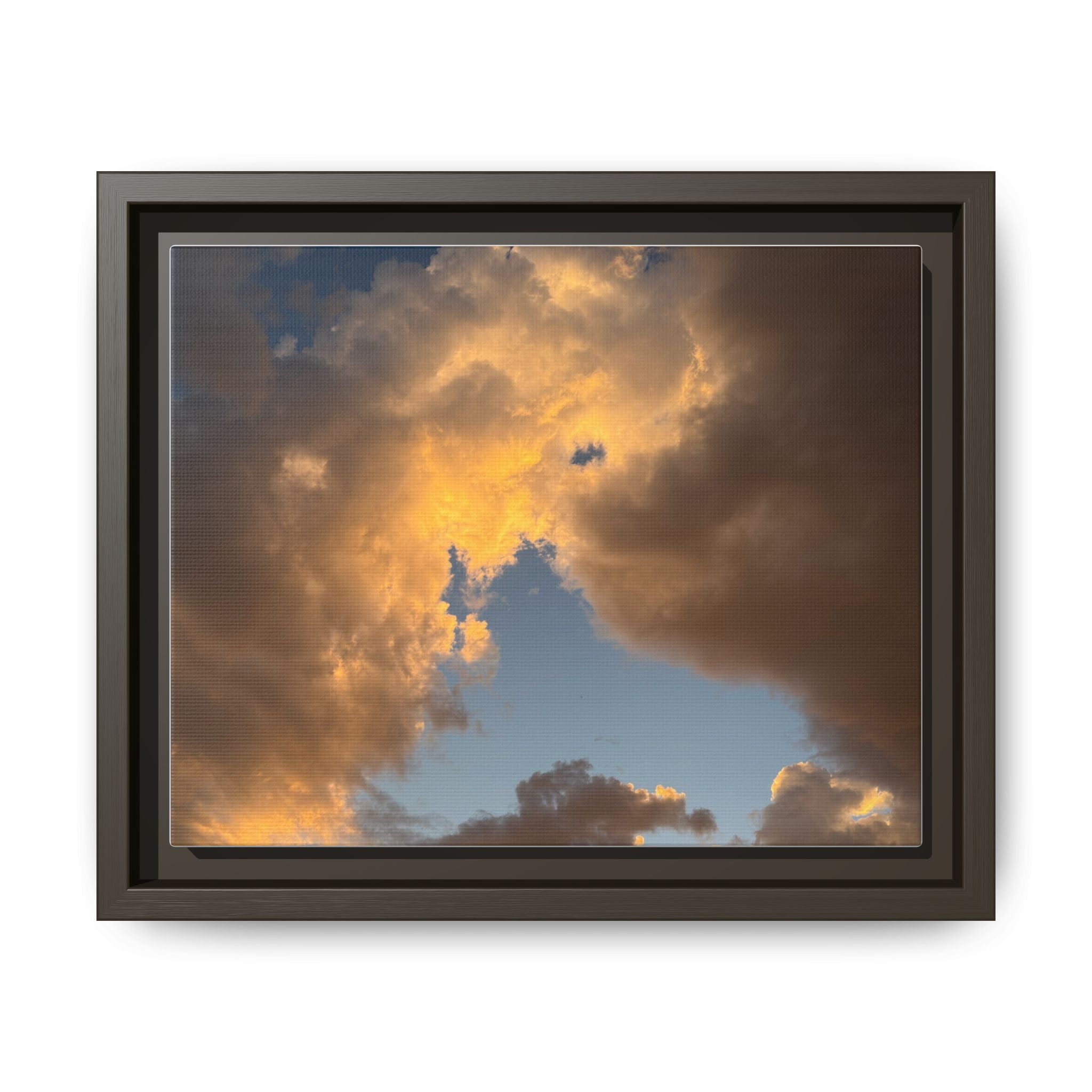 Golden Clouds Print (Framed)