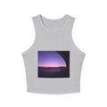 The Drive Home Micro Rib Racer Tank Top