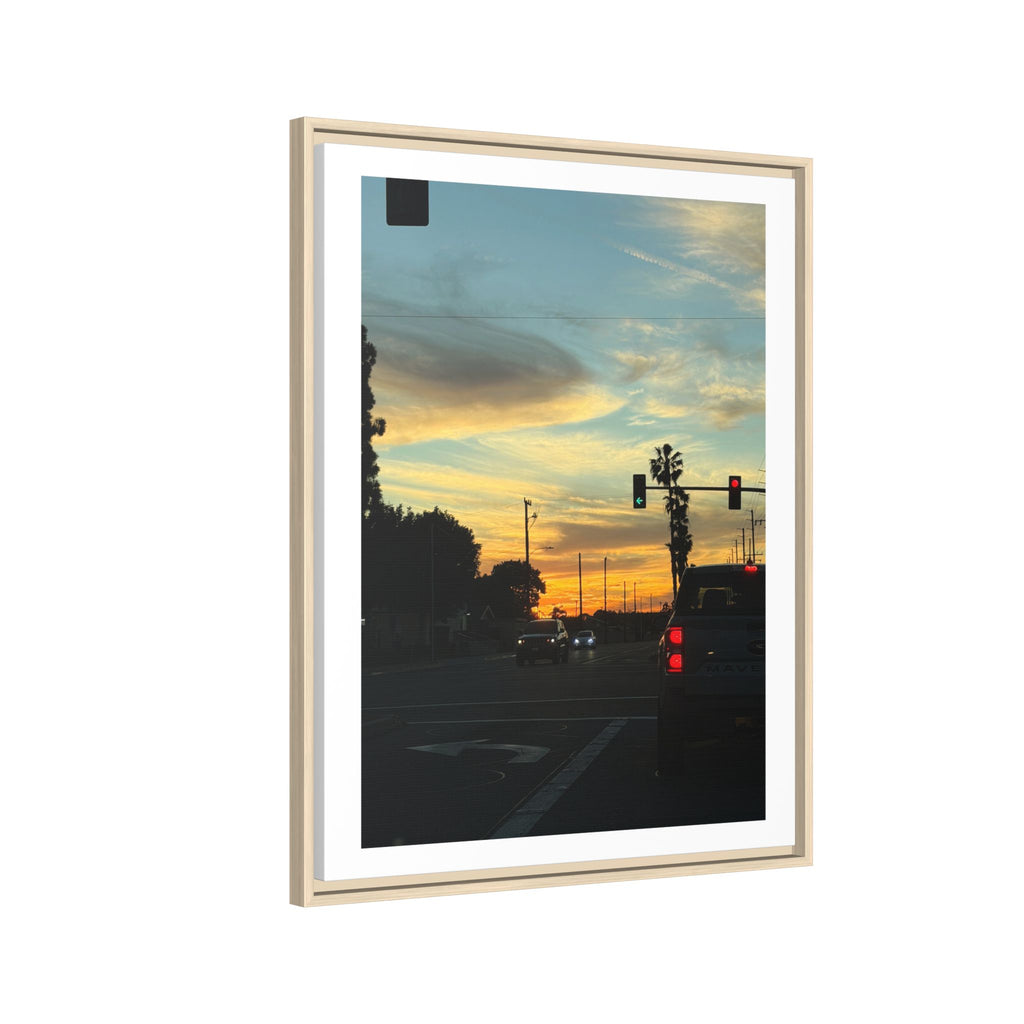 Red Light, Don't Mind Print (Framed)