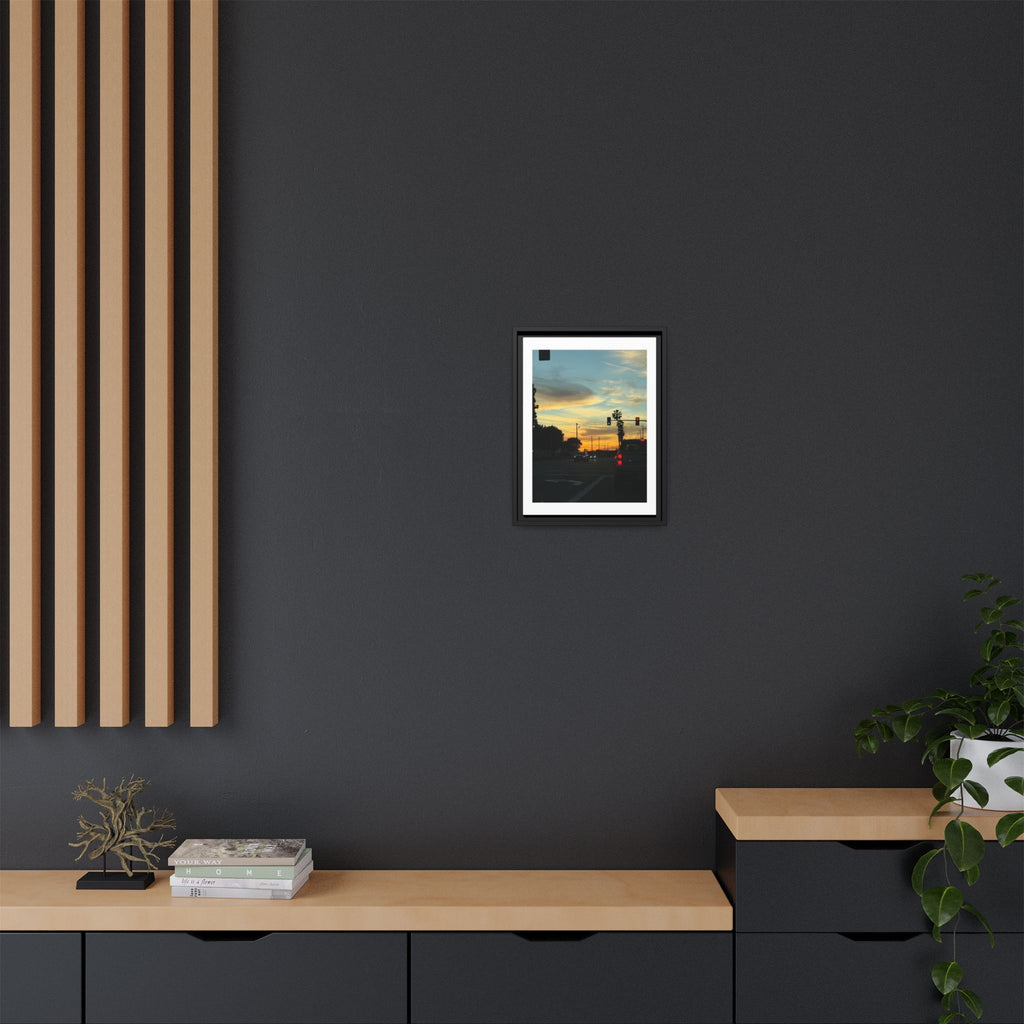 Red Light, Don't Mind Print (Framed)