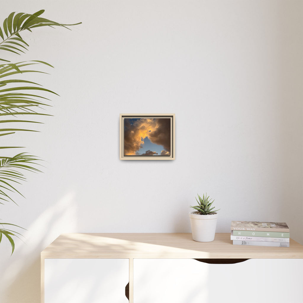 Golden Clouds Print (Framed)