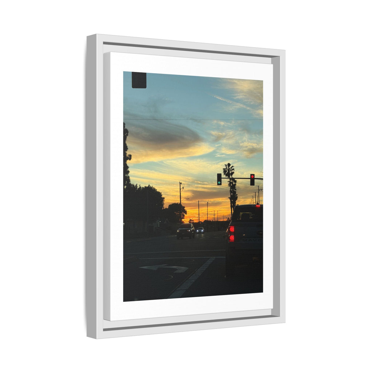 Red Light, Don't Mind Print (Framed)