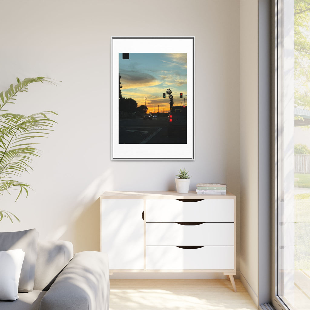 Red Light, Don't Mind Print (Framed)