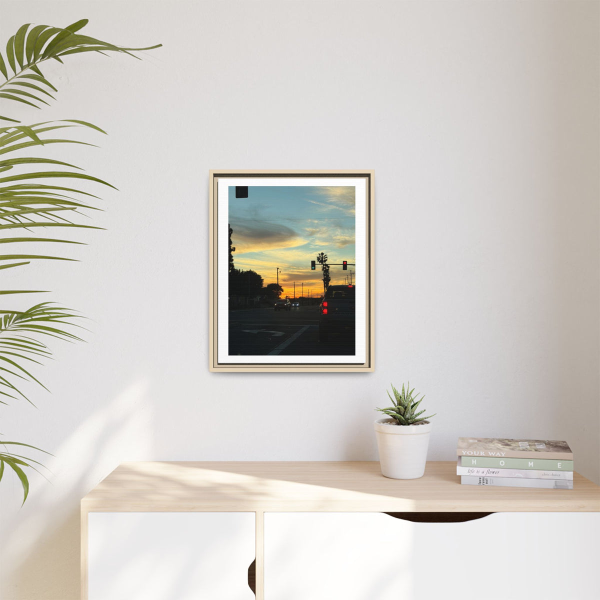Red Light, Don't Mind Print (Framed)