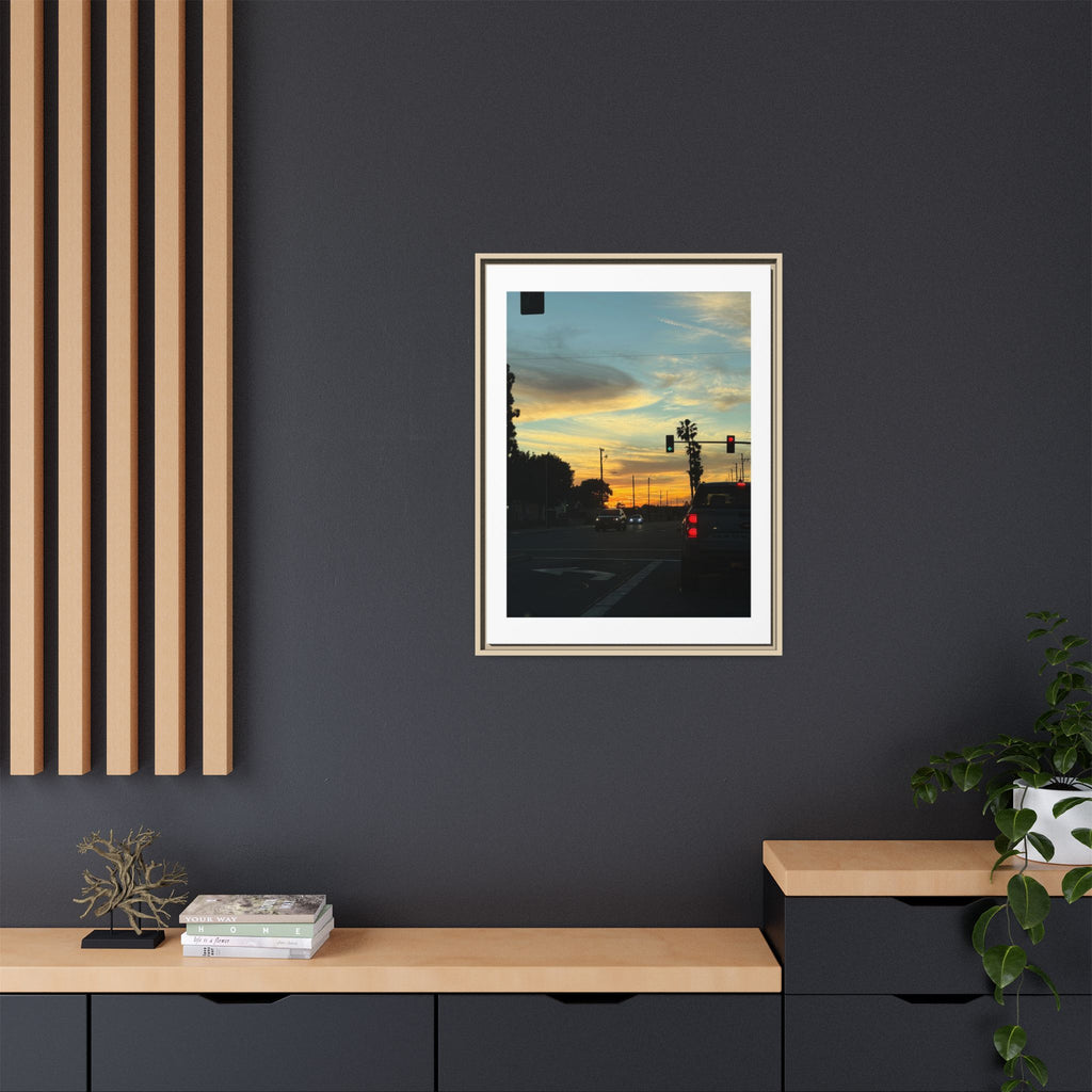 Red Light, Don't Mind Print (Framed)