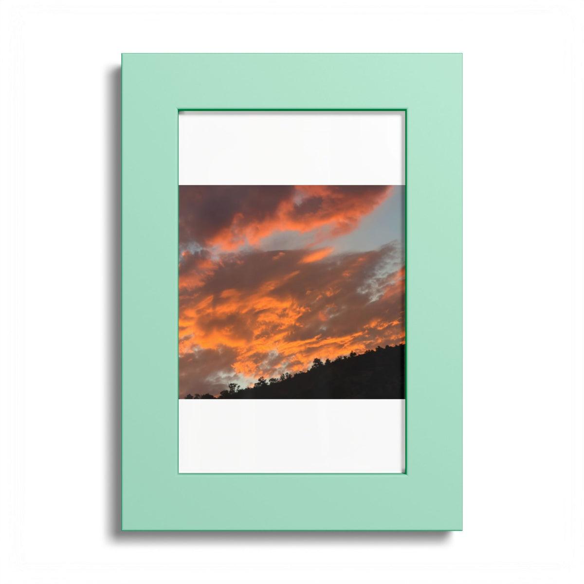 The Great Orange Poster (Colored Frame)