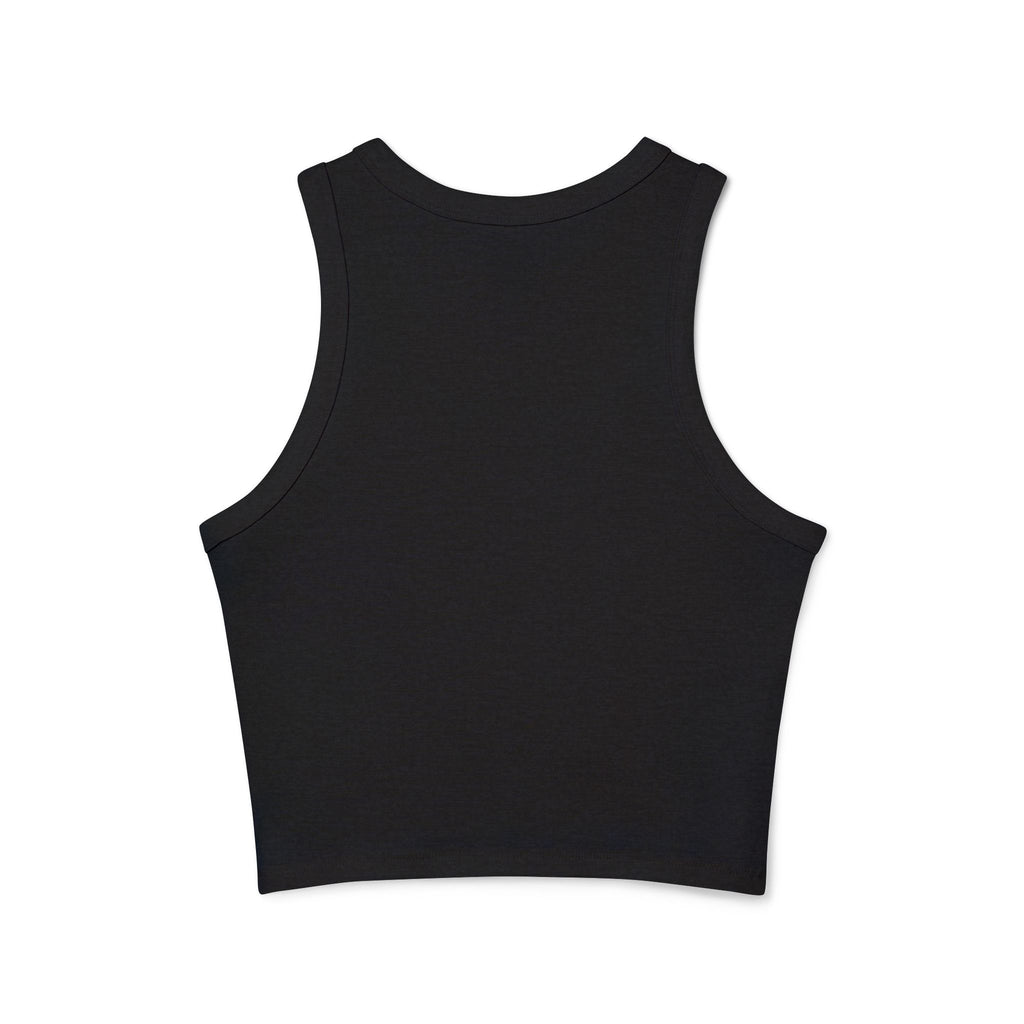 The Drive Home Micro Rib Racer Tank Top