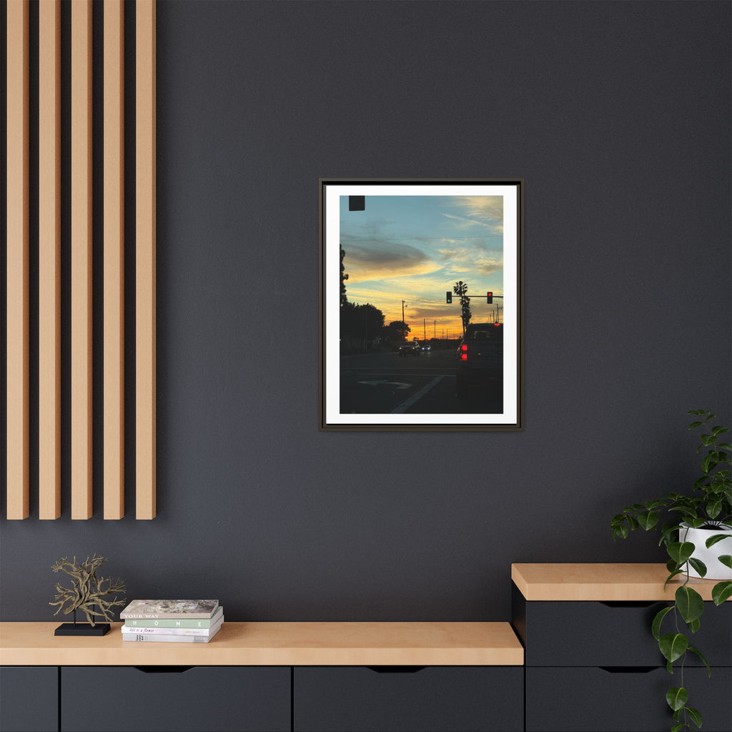 Red Light, Don't Mind Print (Framed)