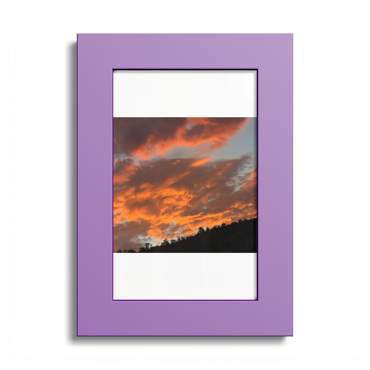 The Great Orange Poster (Colored Frame)