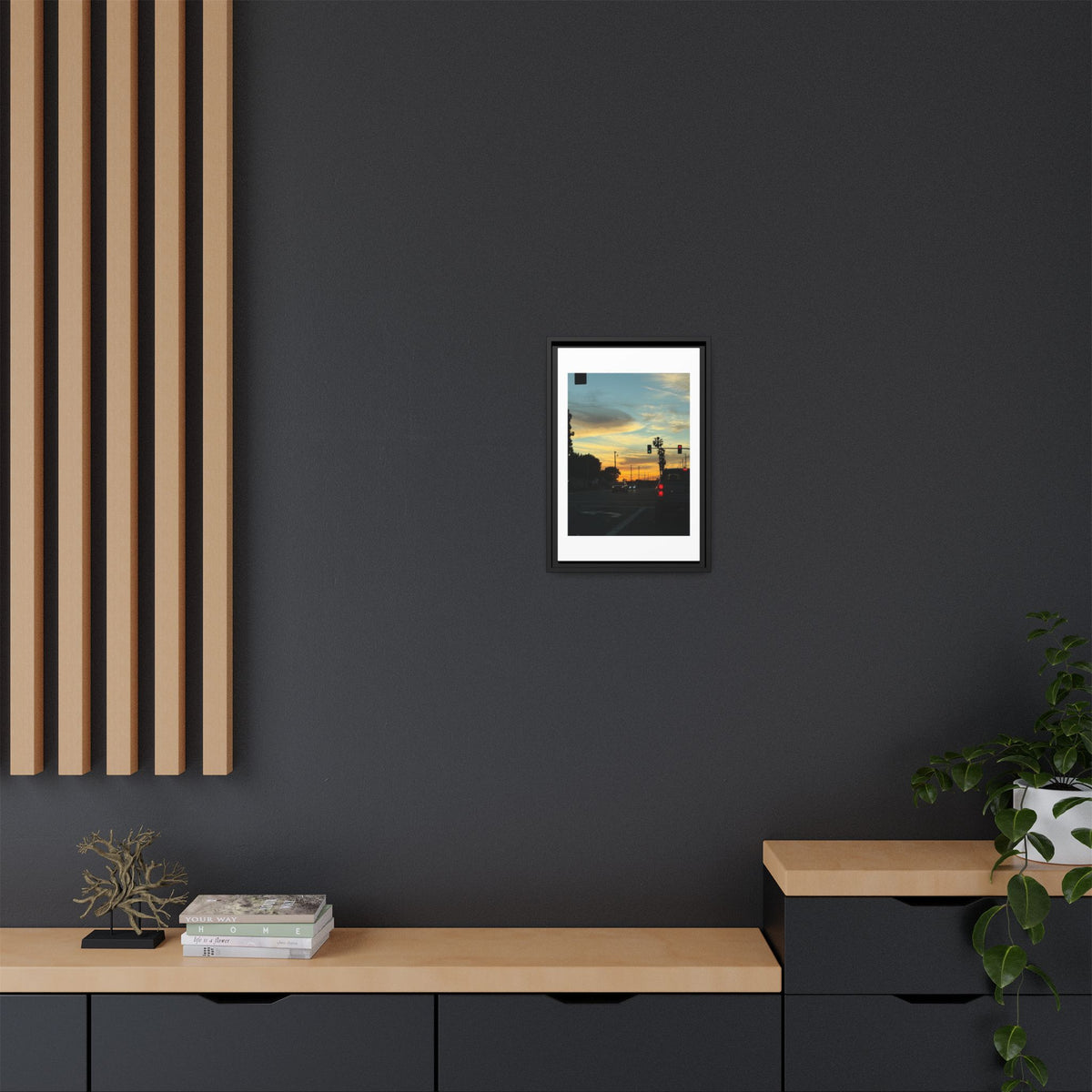 Red Light, Don't Mind Print (Framed)