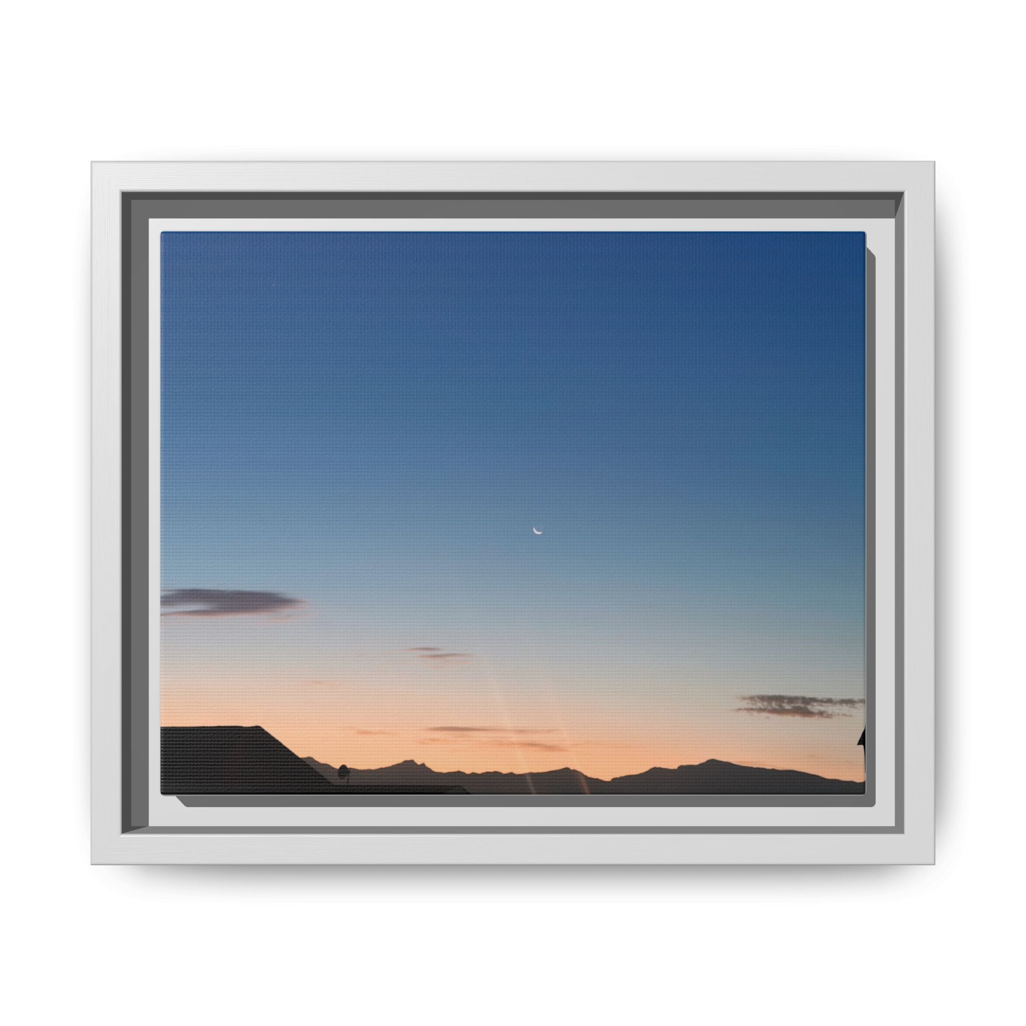 Sunset Moon Print (Framed)