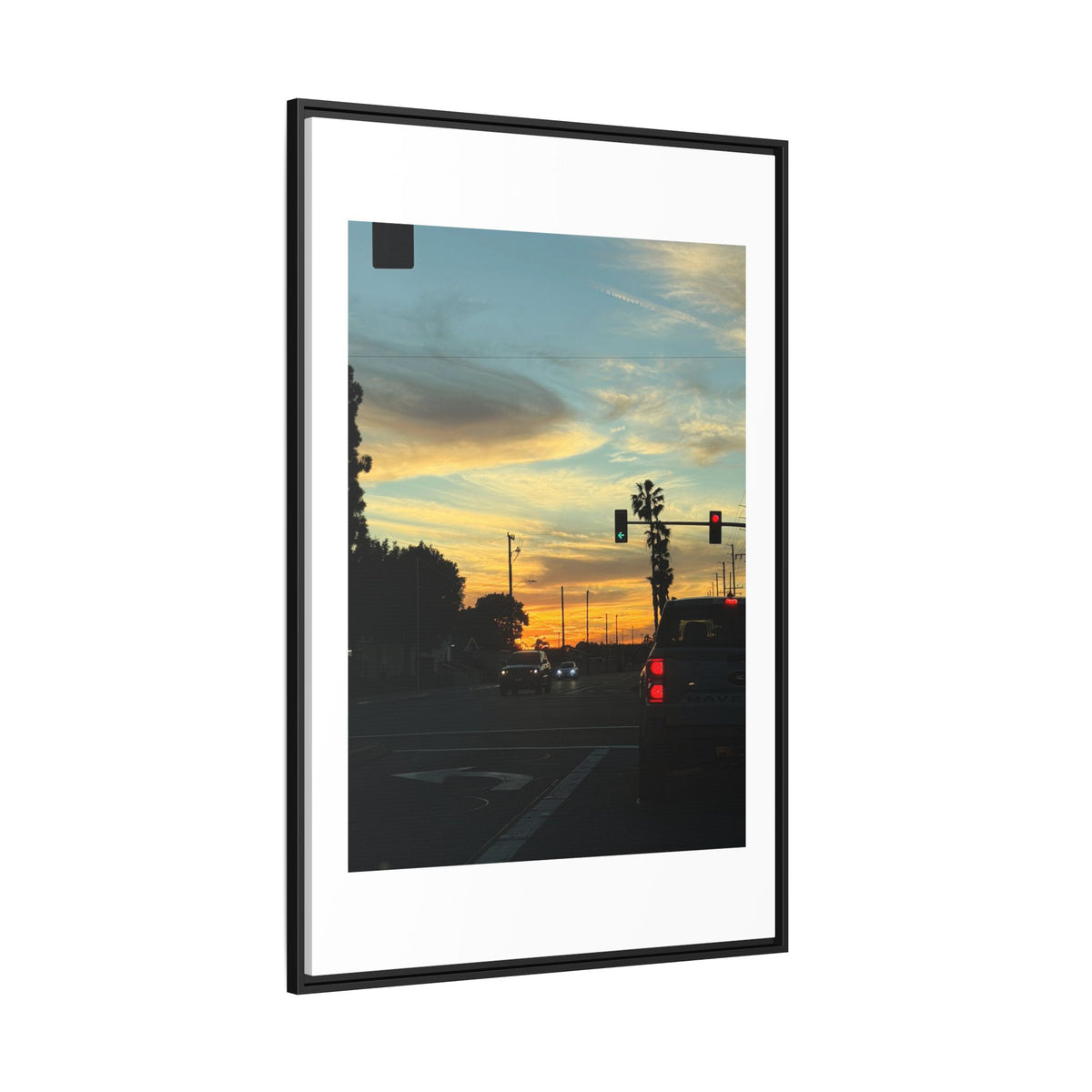 Red Light, Don't Mind Print (Framed)
