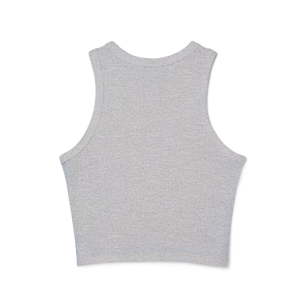 The Drive Home Micro Rib Racer Tank Top