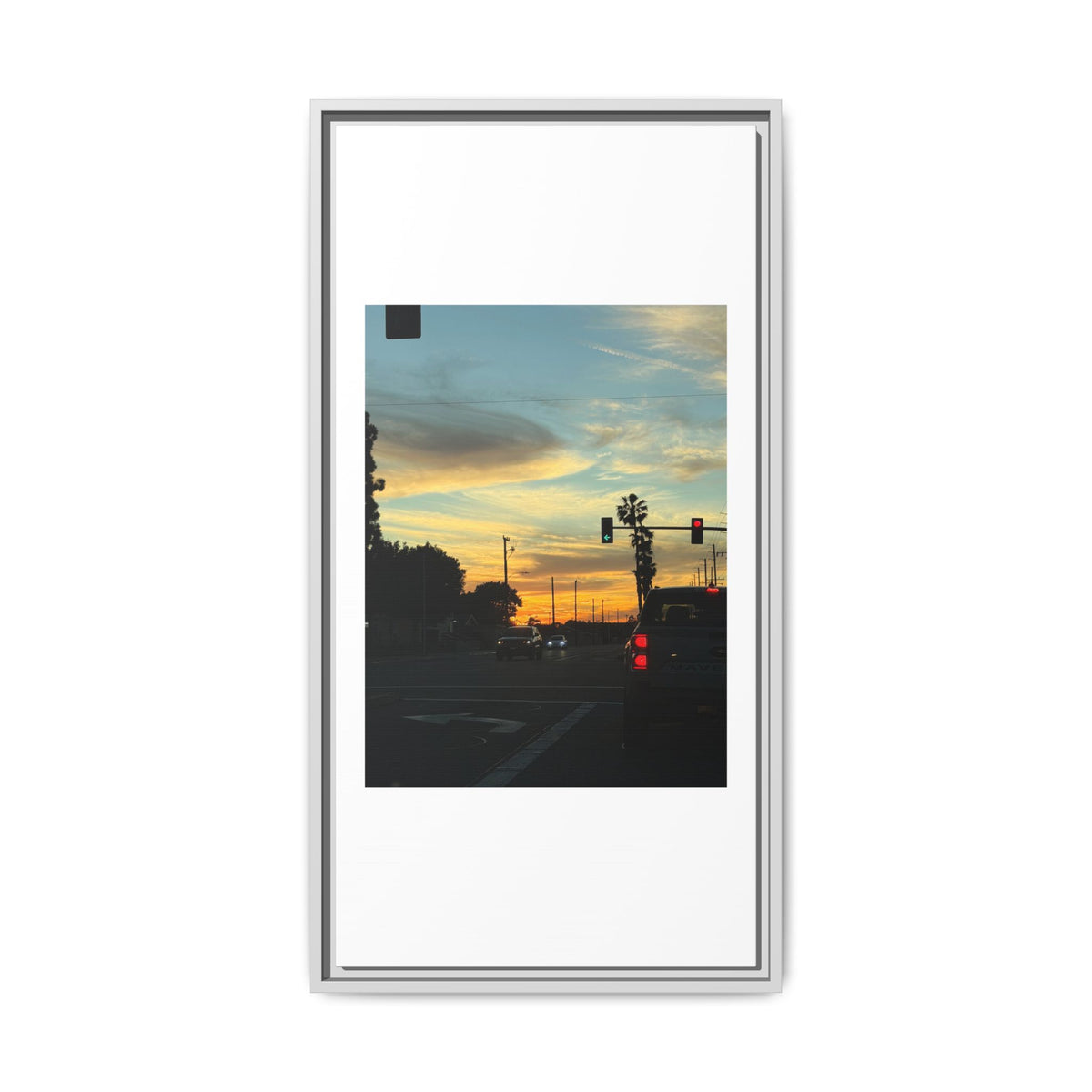 Red Light, Don't Mind Print (Framed)
