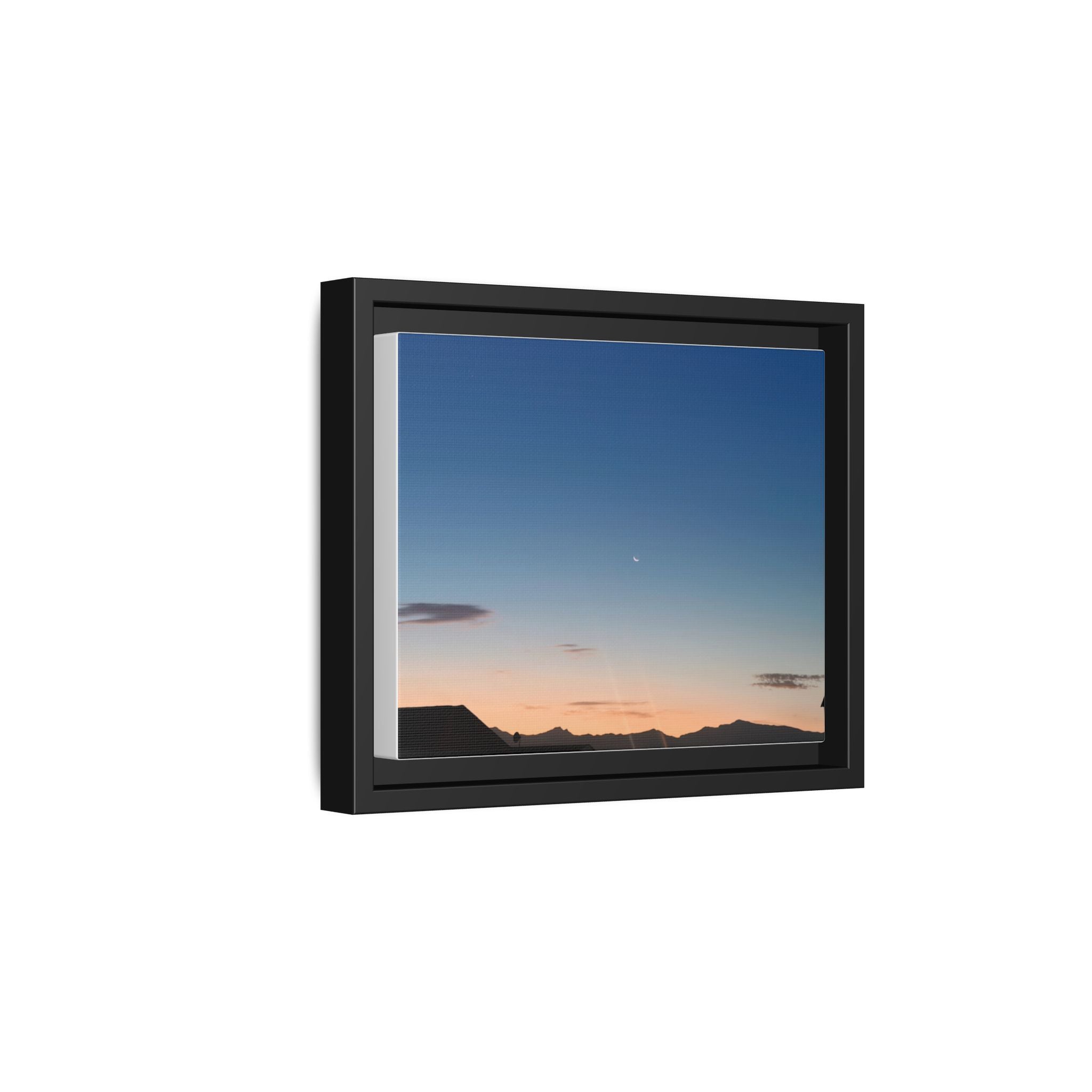 Sunset Moon Print (Framed)