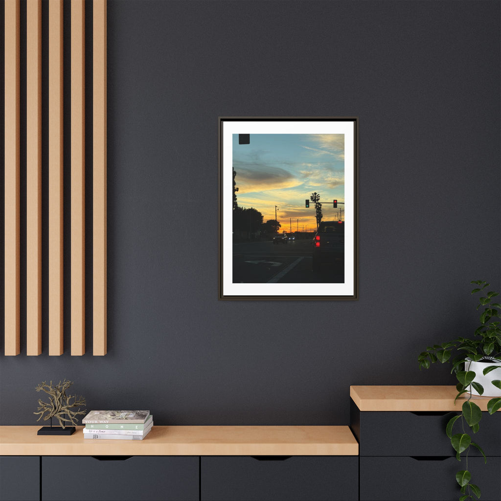 Red Light, Don't Mind Print (Framed)