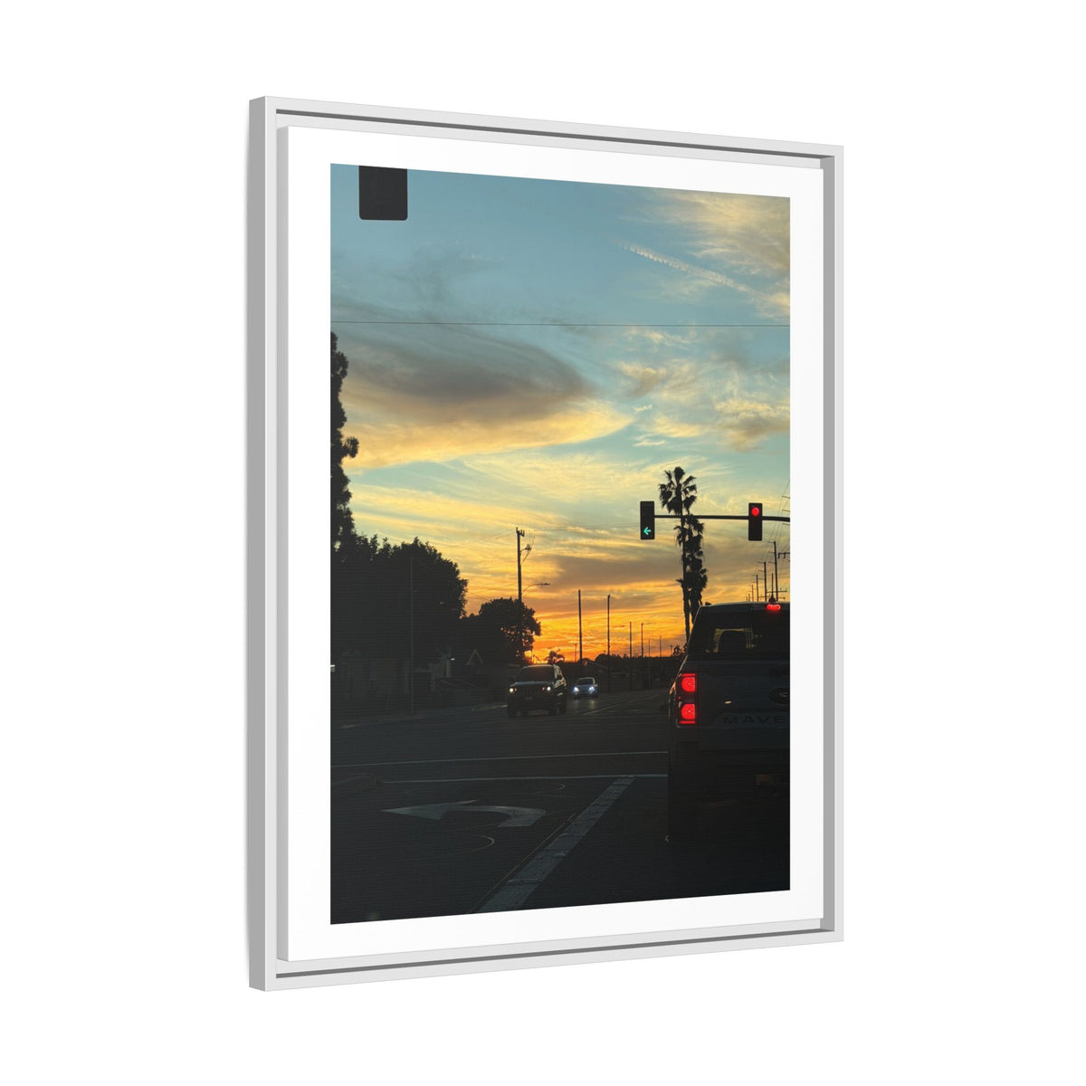 Red Light, Don't Mind Print (Framed)
