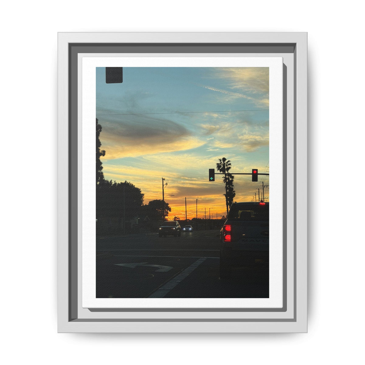 Red Light, Don't Mind Print (Framed)