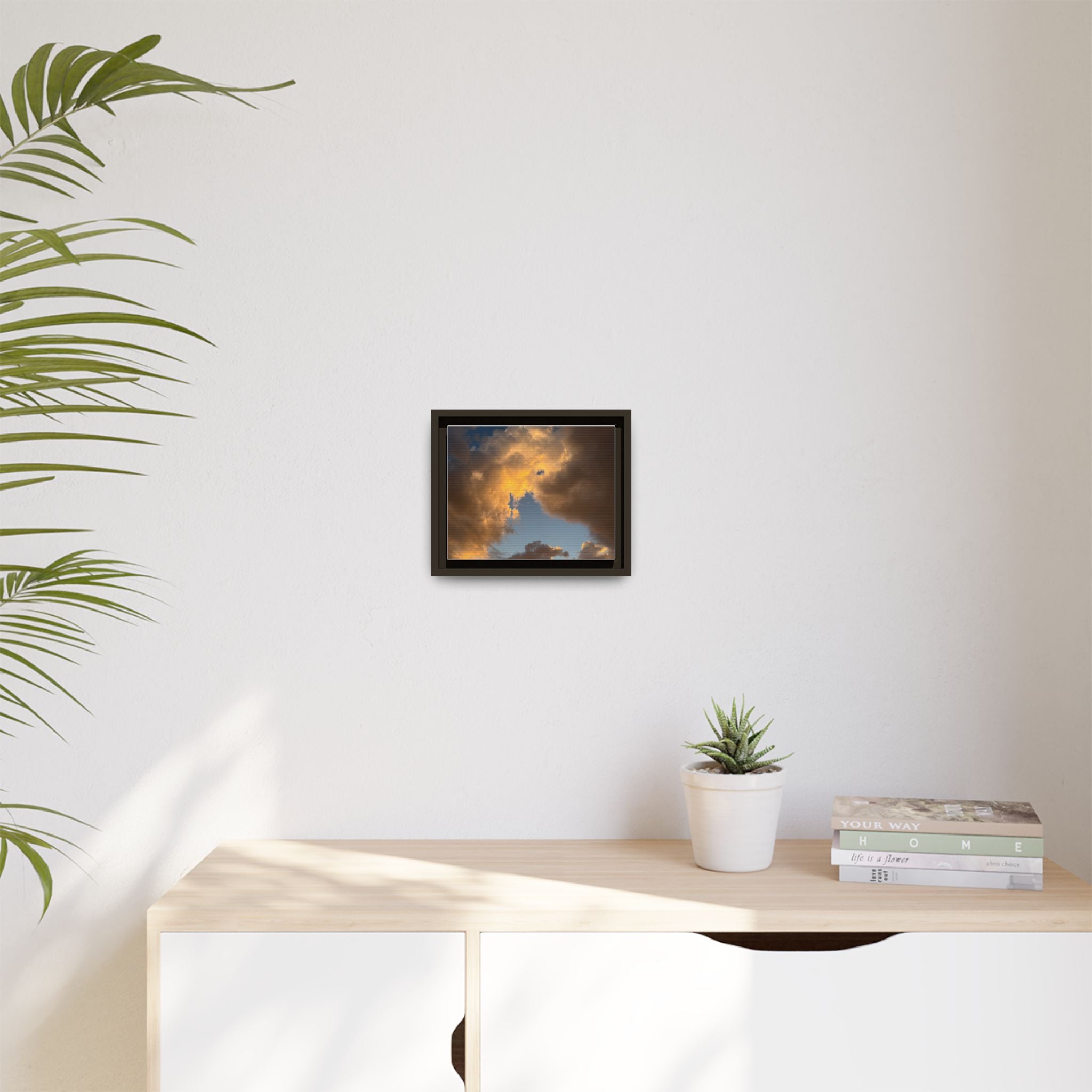 Golden Clouds Print (Framed)