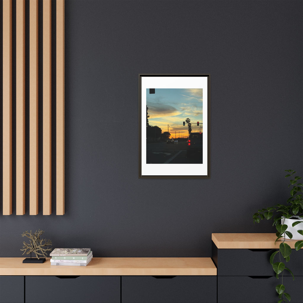 Red Light, Don't Mind Print (Framed)