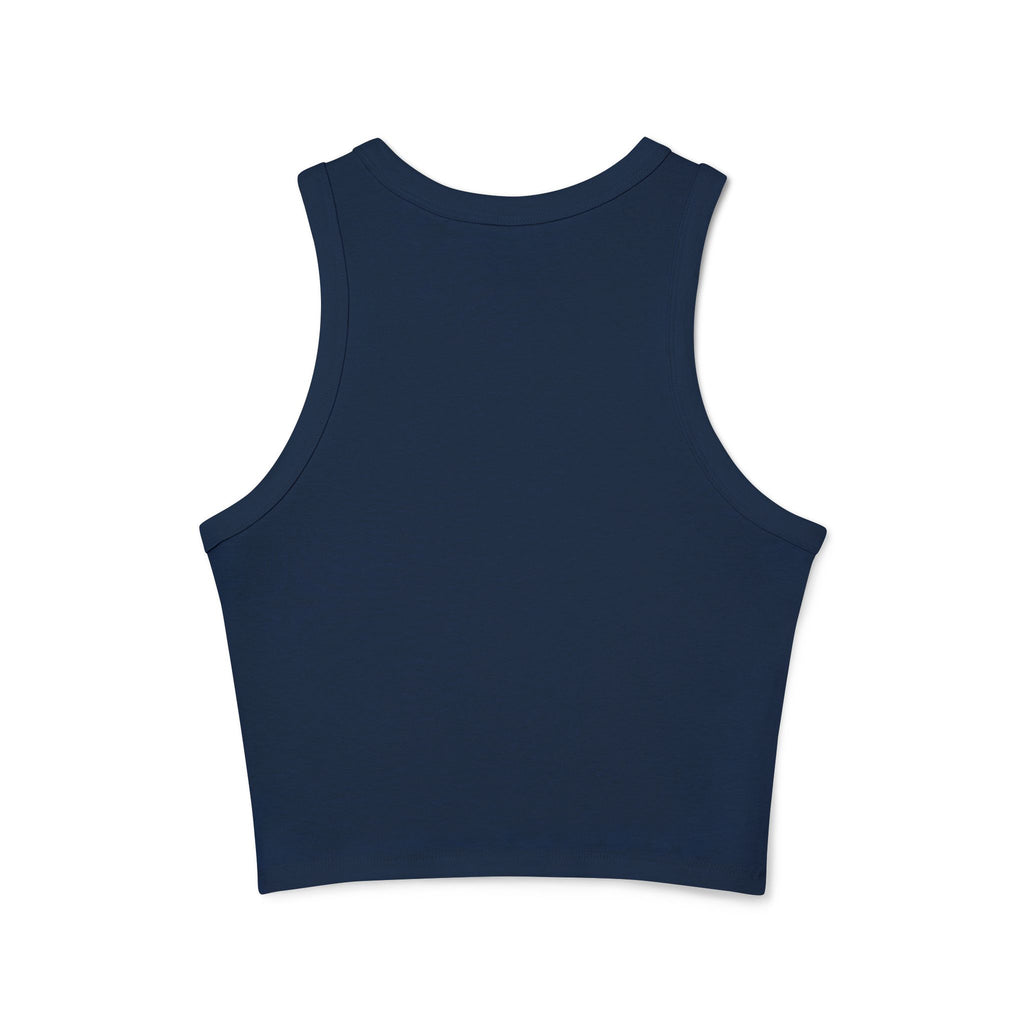 The Drive Home Micro Rib Racer Tank Top