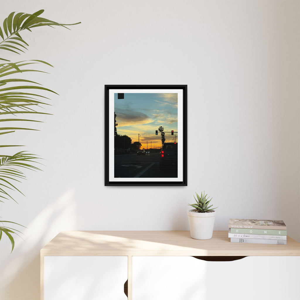 Red Light, Don't Mind Print (Framed)