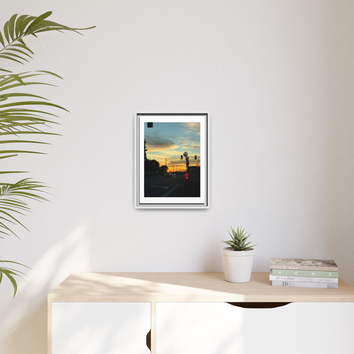 Red Light, Don't Mind Print (Framed)