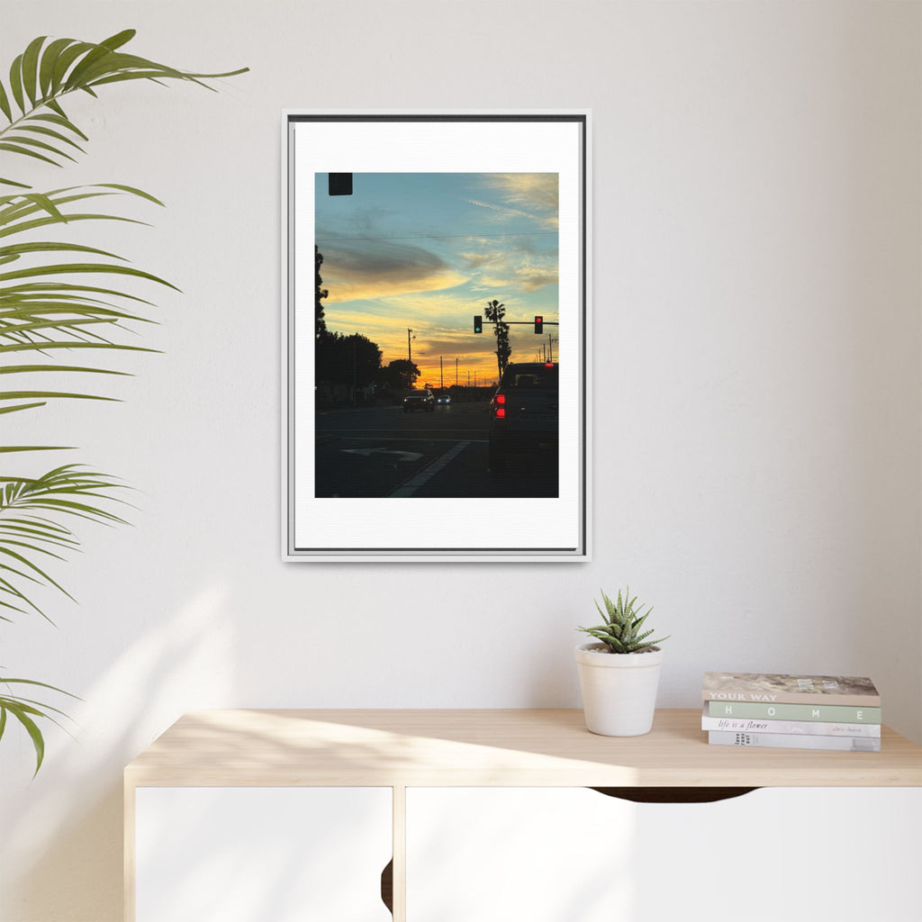 Red Light, Don't Mind Print (Framed)