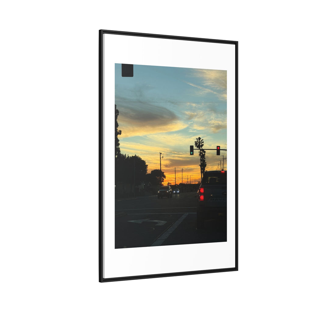 Red Light, Don't Mind Print (Framed)