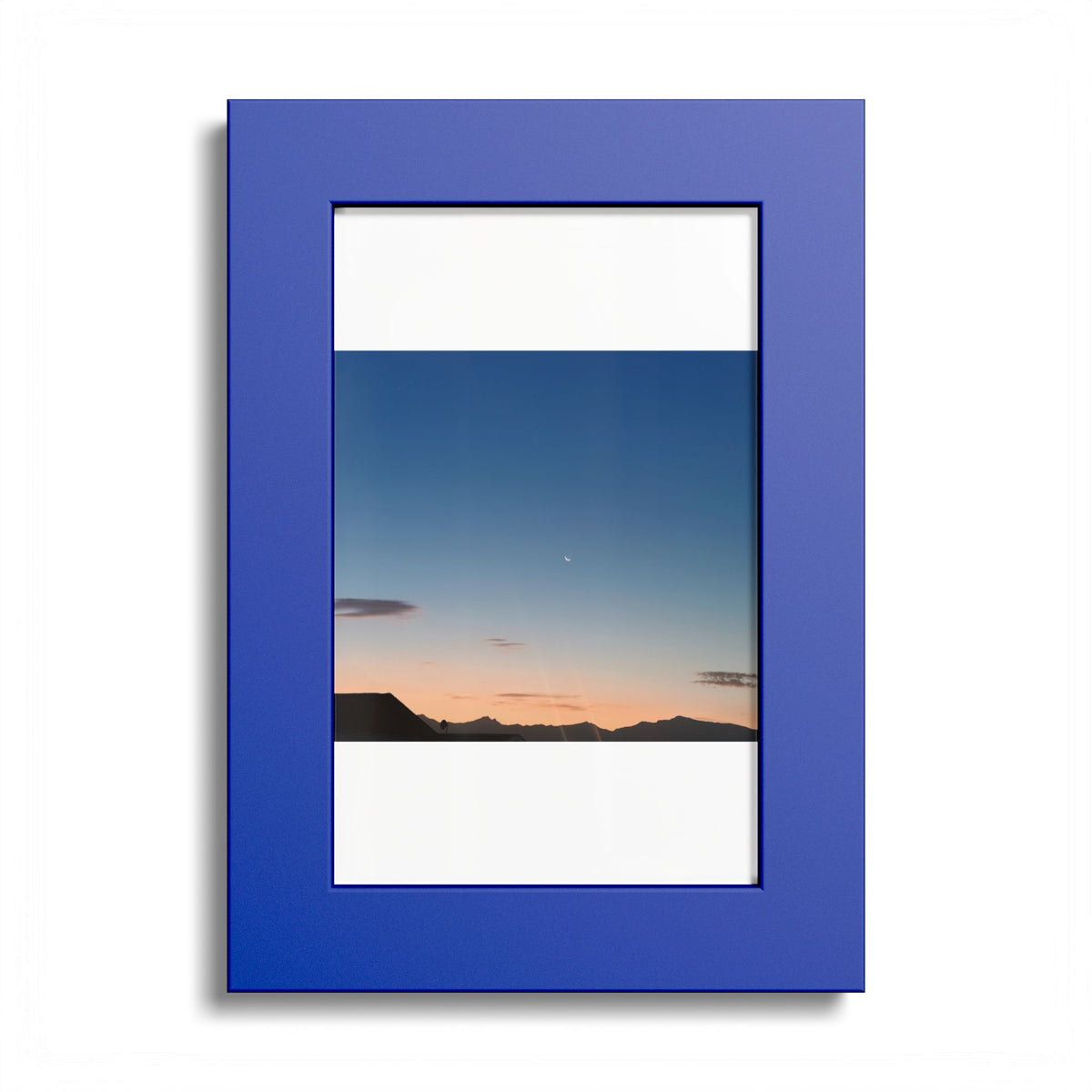 Sunset Moon Poster (Colored Frame)