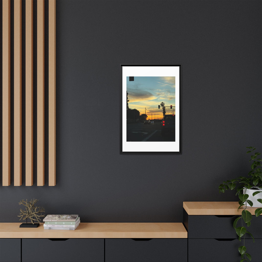 Red Light, Don't Mind Print (Framed)