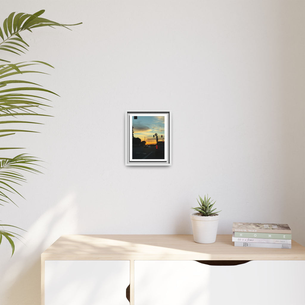 Red Light, Don't Mind Print (Framed)
